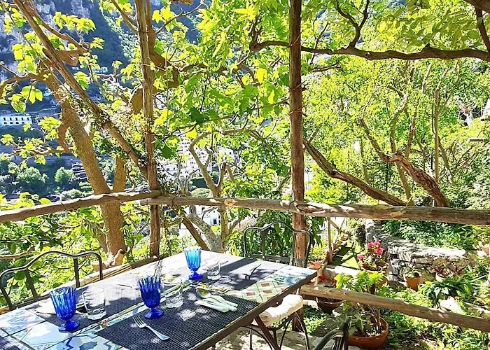 Lovely Panoramic House With Garden Amalfi